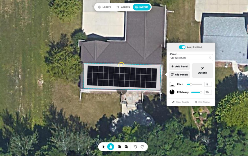 Solar layout designer